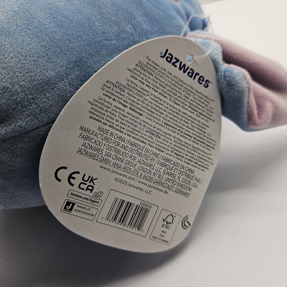 Squishmallows Disney Stitch eating an Ice Cream Cone 6.5" NWT - Picture 7 of 7